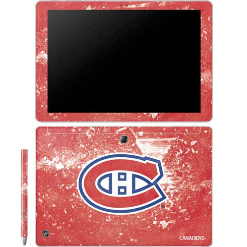 NHL Montreal Canadiens Frozen Galaxy Book 12in Skin